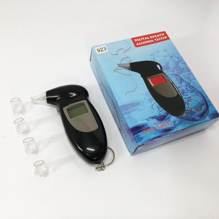 Алкотестер цифровий з мундштуками, Хороший алкотестер, Алкотестер алкоголю персональний, Цифровий драгер