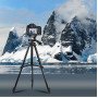 Штатив для телефону та фотоапарата Tripod 3120 PRO портативний трипод 0,35-1.02м висота. Колір: чорний
