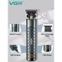 Тример для стрижки волосся, вусів, бороди VGR V-077 з USB зарядкою, корпус метал, триммер бездротовий Тример для стрижки волосся, вусів, бороди VGR V-077 з USB зарядкою, корпус метал, триммер бездротовий