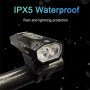 Велоліхтар BK-08/01 Pro-2XPE, Ліхтарик для катання на велосипеді, Велосипедний ліхтар з фіксацією на кермо