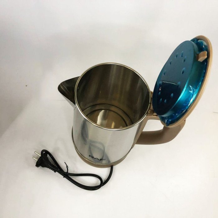 Електрочайник з нержавіючої сталі RAF R7883 2,3л. Колір: коричневий