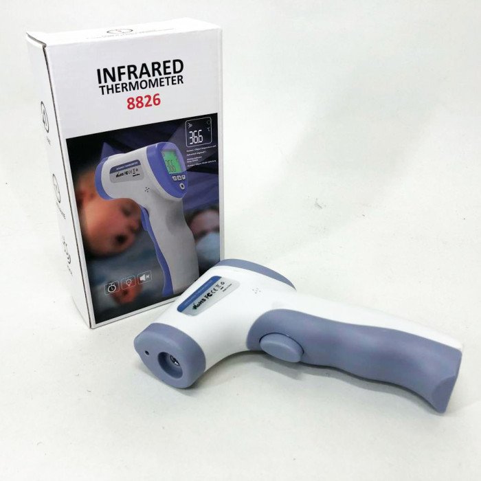 Інфрачервоний безконтактний термометр DT-8826, Лазерний інфрачервоний термометр медичний інфрачервоний
