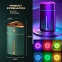 Ультразвуковий зволожувач повітря для дітей з підсвічуванням Heavy Fog Humidifier, Зволожувач міні. Зелений