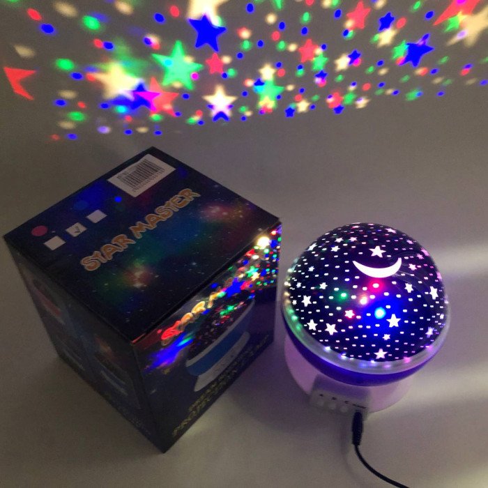 Проектор зоряного неба Star Master Big Dream, Зоряне небо прожектор, домашній. Колір: фіолетовий