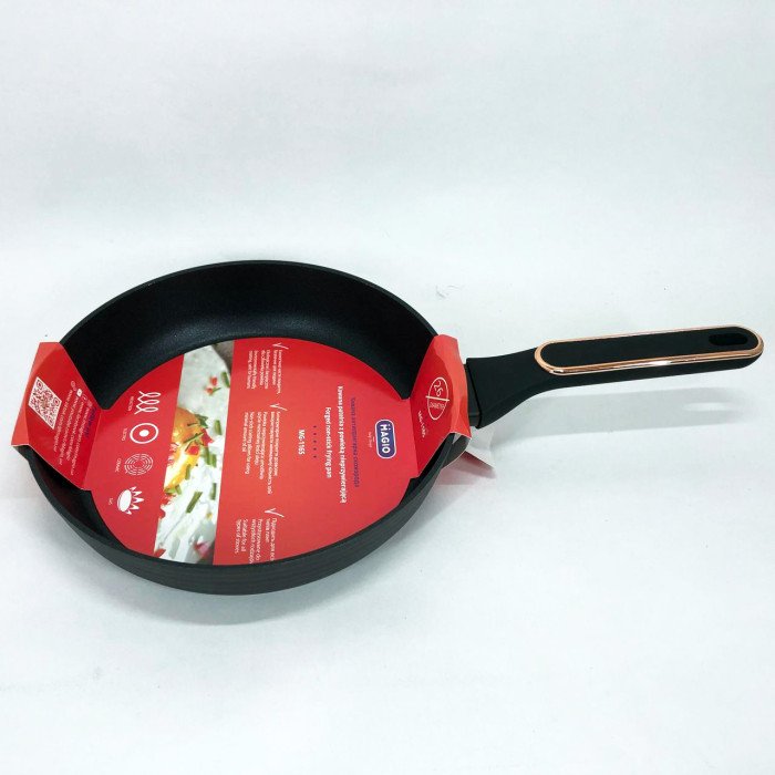 Сковорода для індукційної плити 24 см MAGIO MG-1164, сковорода з індукційним дном, зручна на кухню