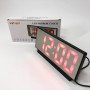 Годинник мережний настільний VST-897-1 (червоне підсвічування, температура, від USB кабелю), Настільний LED годинник