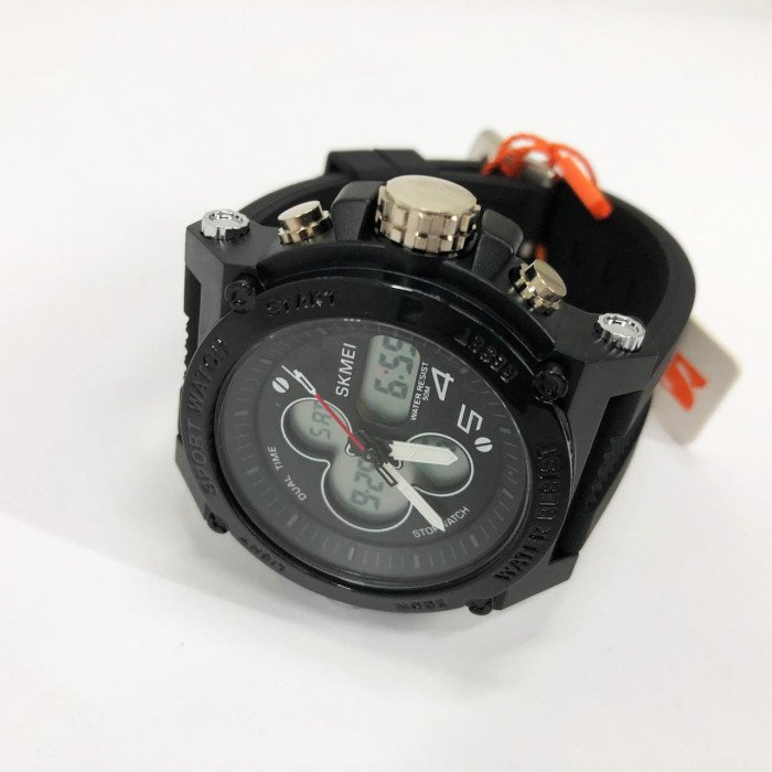 Годинник наручний чоловічий SKMEI 2065BKWT, водонепроникний чоловічий годинник, чоловічий спортивний