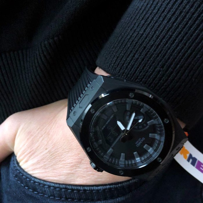 Годинник наручний чоловічий SKMEI 2103BKBK, армійський годинник протиударний, водонепроникний чоловічий годинник