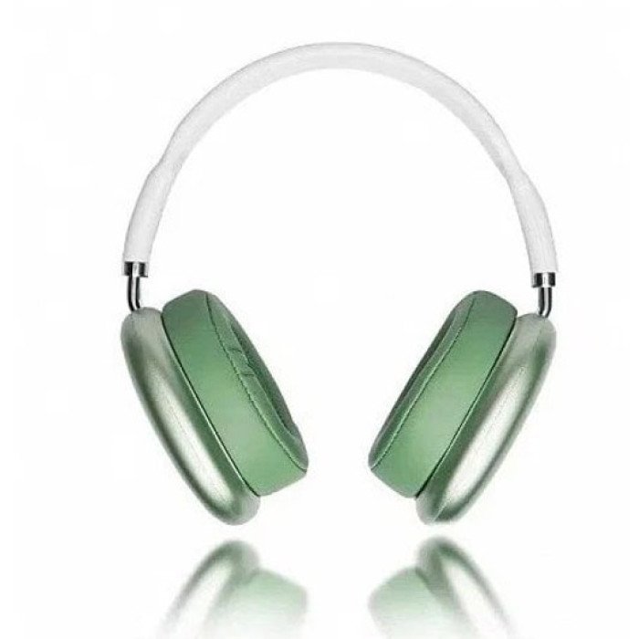 Бездротові навушники Bluetooth P9 STEREO навушники для музики для спорту з шумозаглушенням. Колір: зелений