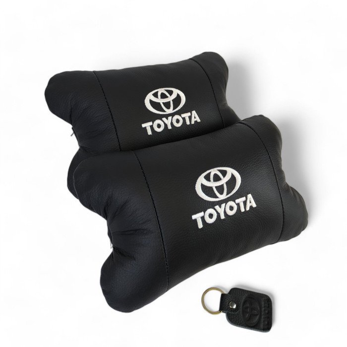Подушки на підголовник Toyota 2шт , Набір подушок в авто Тойота, Автомобільна ортопедична подушка Тойота