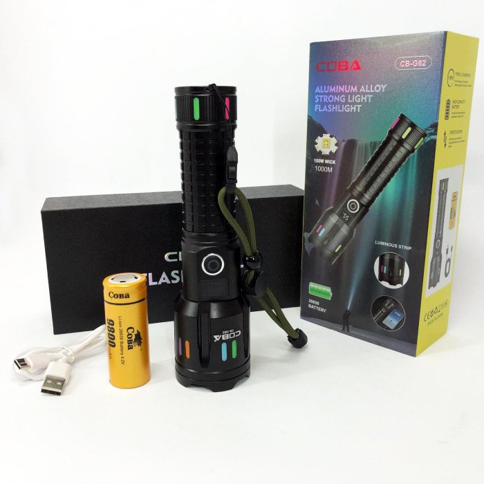 Ліхтар NIGHT VISION FLUORESCENCE CB-G62-TG, Надпотужний ліхтарик, Водонепроникний ліхтарик, Яскравий ліхтарик