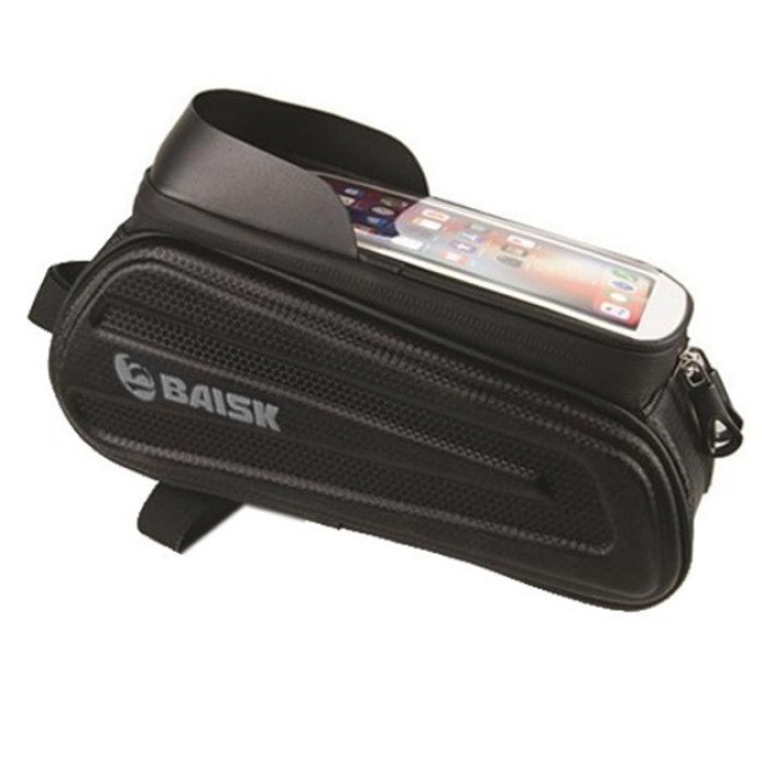 Велосумка F003/221G на кермо з відділенням під смартфон 23.5x10x14см