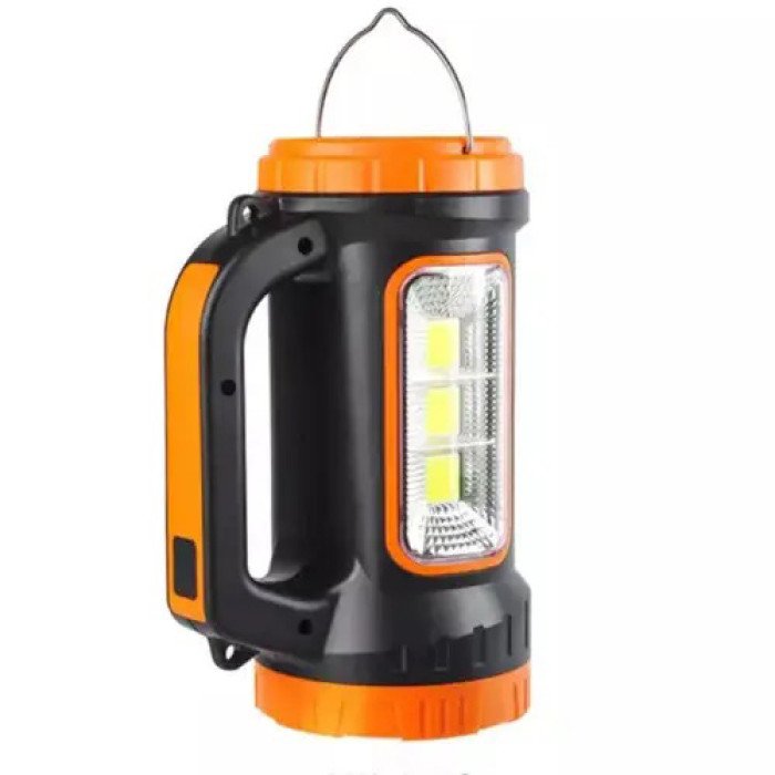 Кемпінговий ліхтар XBL 818C-3W+COB, ліхтар-світильник акумуляторний кемпінговий. Колір: помаранчевий