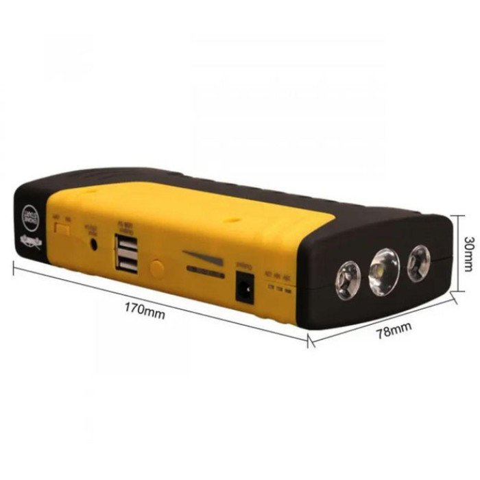 Пристрій для запуску автомобіля 50800 mAh Пусковий бустер для автомобіля, Пусковий стартер для авто