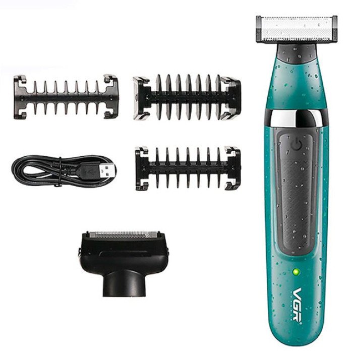 Електробритва VGR V-393 Shaver професійна водонепроникна, чоловіча машинка для гоління