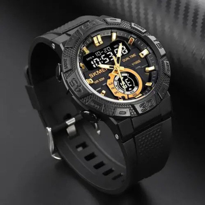 Годинник наручний чоловічий SKMEI 1881GDBK, фірмовий спортивний годинник, оригінальний чоловічий годинник брендовий