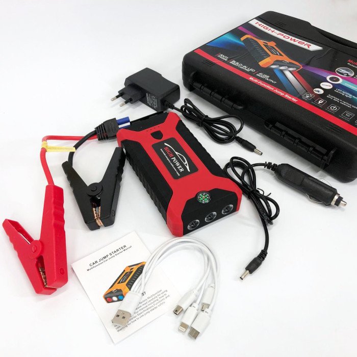 Багатофункціональний пусковий пристрій для автомобіля High Power HB29 12В 99800 мАг Пзу для автомобіля