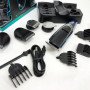 Машинка триммер 4в1 VGR V-172 для стрижки волосся на акумуляторі зарядка USB, електробритва для голови