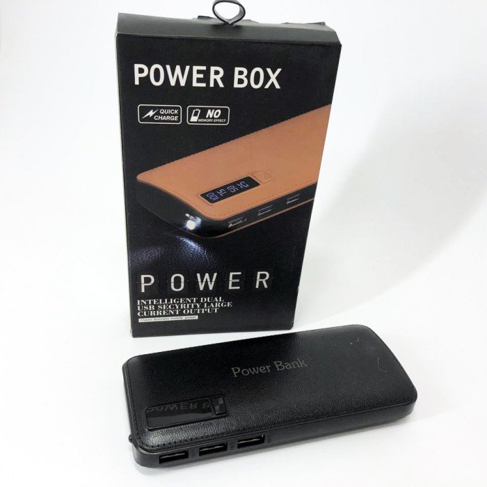 Портативний зарядний пристрій Павербанк 50000 mAh 3хUSB Power Bank Smart Tech. Колір: чорний