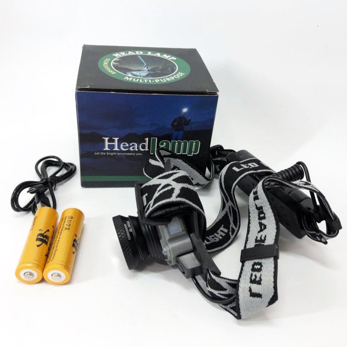 Ліхтар налобний Police Водостійкий BL-W002 XPE датчик руху, Ліхтарик налобний потужний, Головний ліхтарик