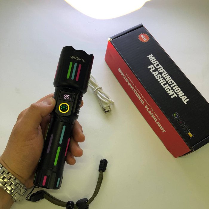 Ліхтар NIGHT VISION FLUORESCENCE W515-PM10-TG, Надпотужний ліхтарик, Підствольний ліхтарик