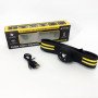 Ліхтар налобний T134-XPE-4COB (white+yellow+red) Motion Sensor, налобний ліхтарик із usb зарядкою