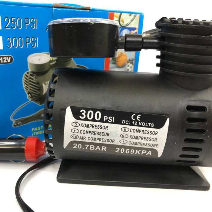 Автомобільний компресор для підкачування шин Air Pomp, Компресори для накачування шин, Насос для машини 12в