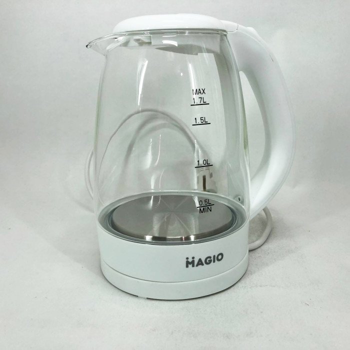 Електрочайник Magio MG-504 1850 Вт, стильний електричний чайник, тихий електричний чайник з підсвічуванням