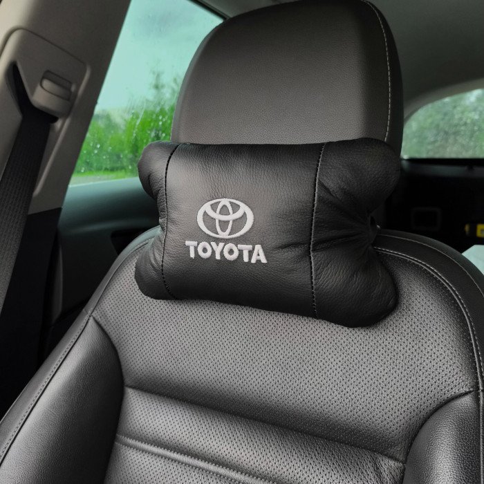 Подушки на підголовник Toyota 2шт , Набір подушок в авто Тойота, Автомобільна ортопедична подушка Тойота