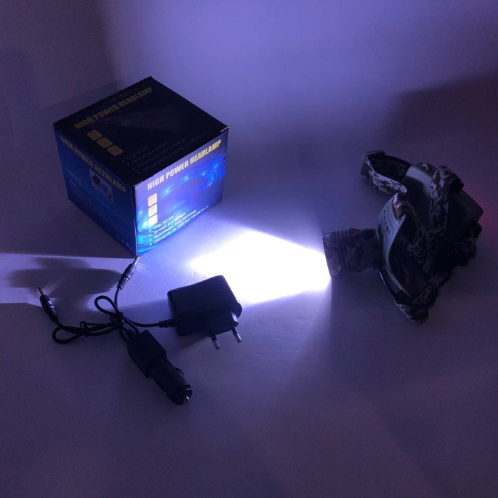 Ліхтар налобний CH-108-T6+COB(white+red), надпотужний ліхтар налобний, світлодіодний ліхтар на лоб