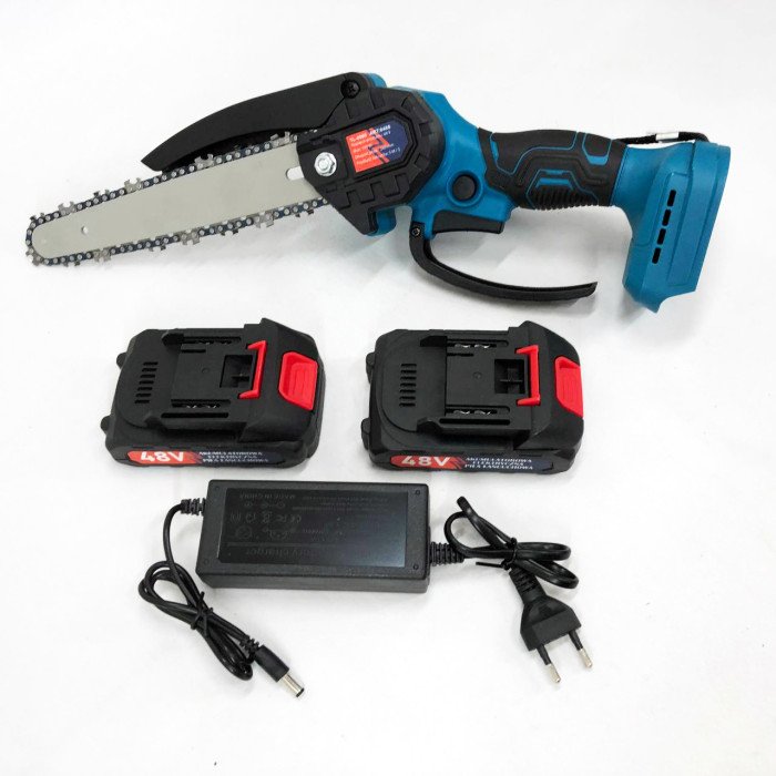 Хороша акумуляторна пилка Domotec 20 см 24 В, Професійна електрична пилка для саду, для чищення