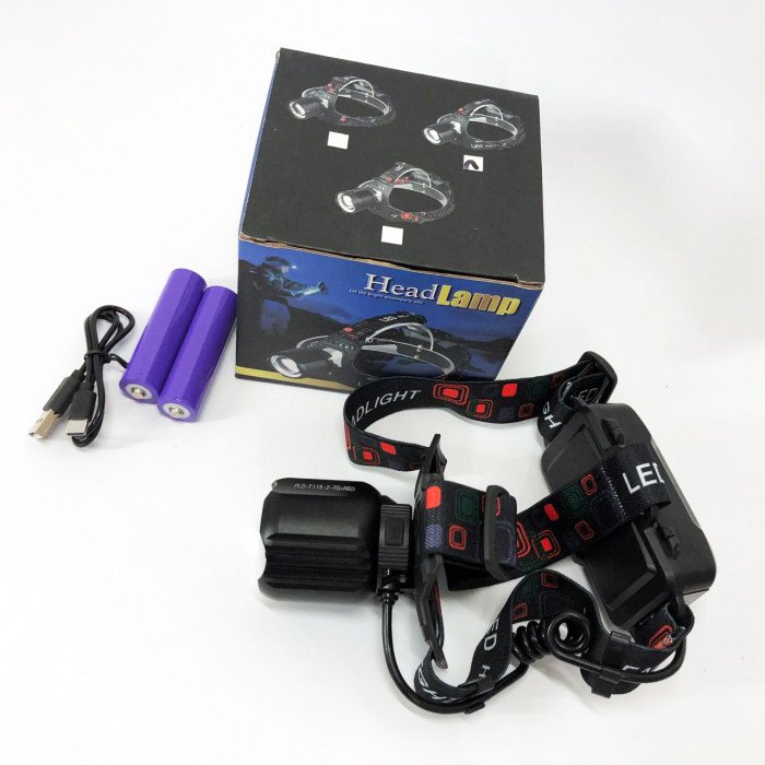 Ліхтар налобний PLD-T115-2PM10-TG (white+red), Ліхтарик на голову для роботи, Надпотужний ліхтар налобний