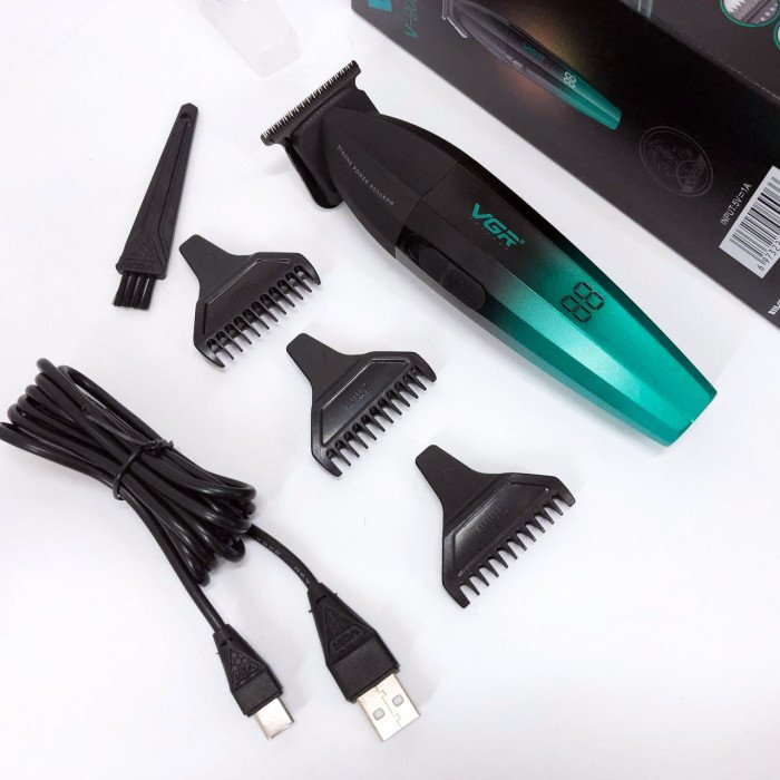 Машинка для стрижки волосся VGR V-906 тример для окантовки та стрижки бороди