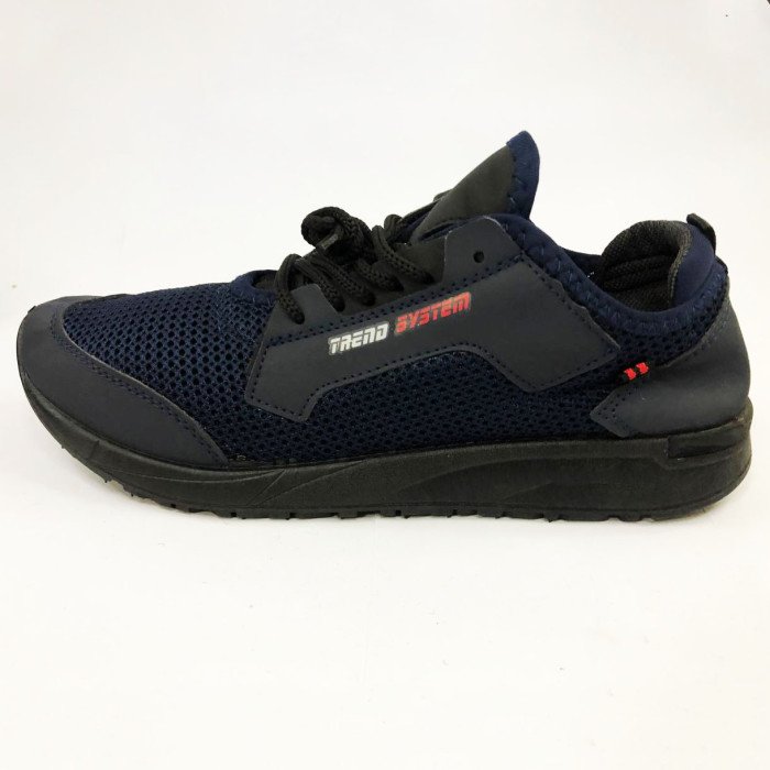 Кросівки сітка чоловіча сіточка 41 розмір. Чоловічі кросівки з тканини, що дихають. Модель 23576. Колір: синій