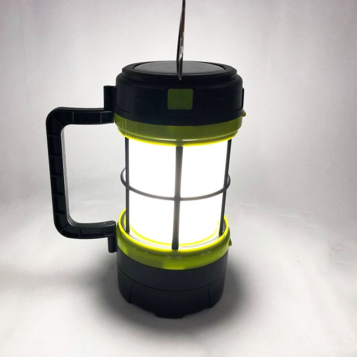 Мультифункціональний кемпінговий ліхтар із функцією Powerbank 910-LED+COB, кемпінговий світильник