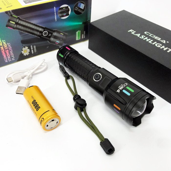 Ліхтар NIGHT VISION FLUORESCENCE CB-G62-TG, Надпотужний ліхтарик, Водонепроникний ліхтарик, Яскравий ліхтарик