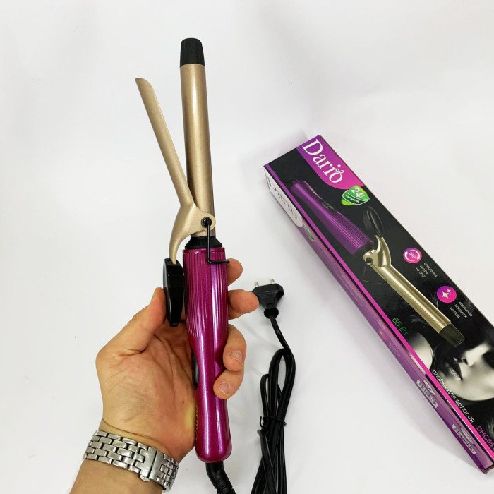 Щипці для завивки волосся DARIO DHC6519. Колір: фіолетовий