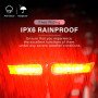 Задній габаритний велоліхтар із поворотами XA-817, дистанційний пульт, Стоп-сигнал на раму велосипеда