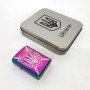Дугова електроімпульсна запальничка USB Україна металева коробка HL-446. Колір: хамелеон