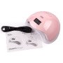 Ультрафіолетова лампа для Манікюру UV LAMP Sun 6, Світлодіодна сушарка для гель лаку. Колір: рожевий