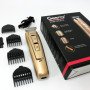 Машинка для стрижки GEMEI GM-6115, машинка для стрижки волосся домашня. Колір: бежевий