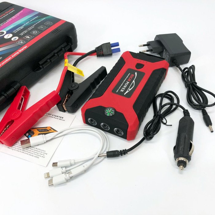 Автономний пуско-зарядний пристрій High Power HB29 12В 99800 мАг Зарядний пусковий пристрій для авто
