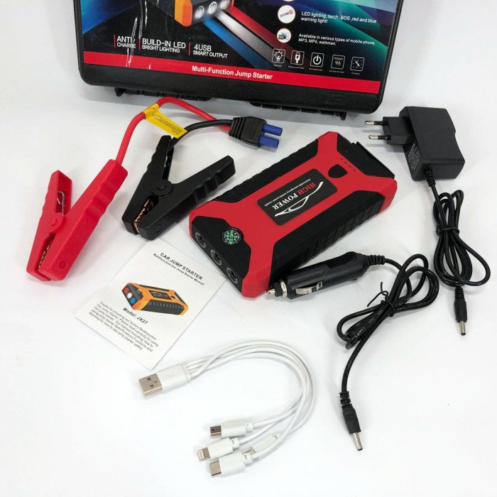 Багатофункціональний пусковий пристрій для автомобіля High Power HB29 12В 99800 мАг Пзу для автомобіля