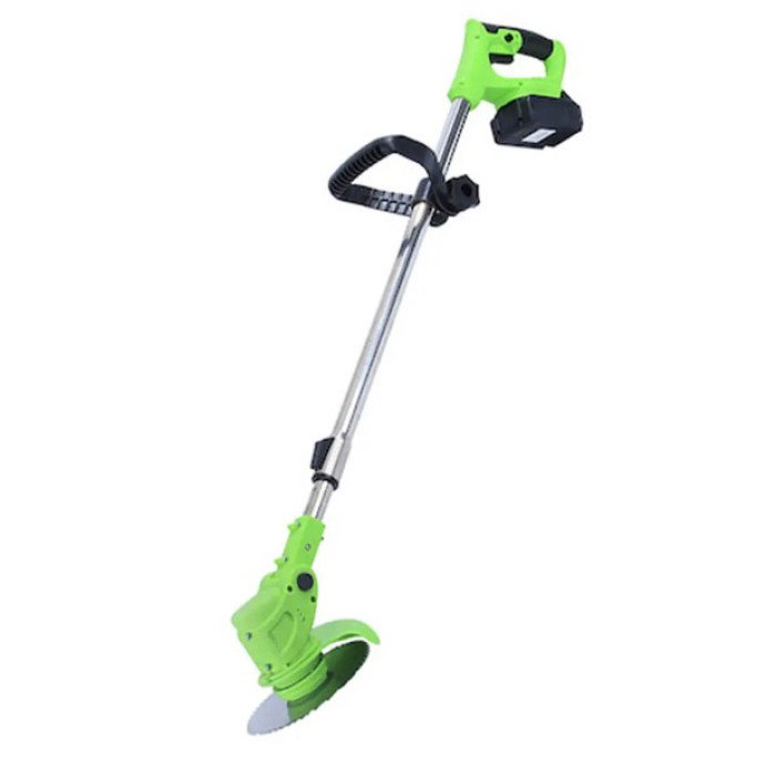 Акумуляторний ручний триммер для трави Krafftec AZ-144 (36V,4AH) 2 АКБ Безщітковий двигун