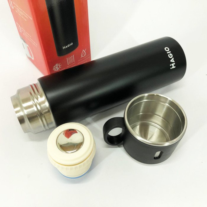 Термос MAGIO MG-1046B 0.5 л, Термос для спортсменів, Термокружка з вакуумною ізоляцією