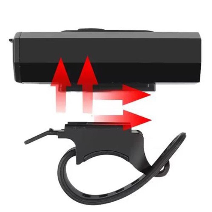 Велоліхтар BK-08/01 Pro-2XPE, Ліхтарик для катання на велосипеді, Велосипедний ліхтар з фіксацією на кермо