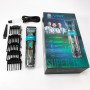 Машинка для стрижки волосся і бороди VGR V-695 з LED дисплеєм IPX7 вологозахист