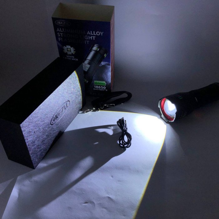 Ліхтар NIGHT VISION FLUORESCENCE G01-PM50-TG, Потужний кишеньковий ліхтарик, Сильний ліхтарик