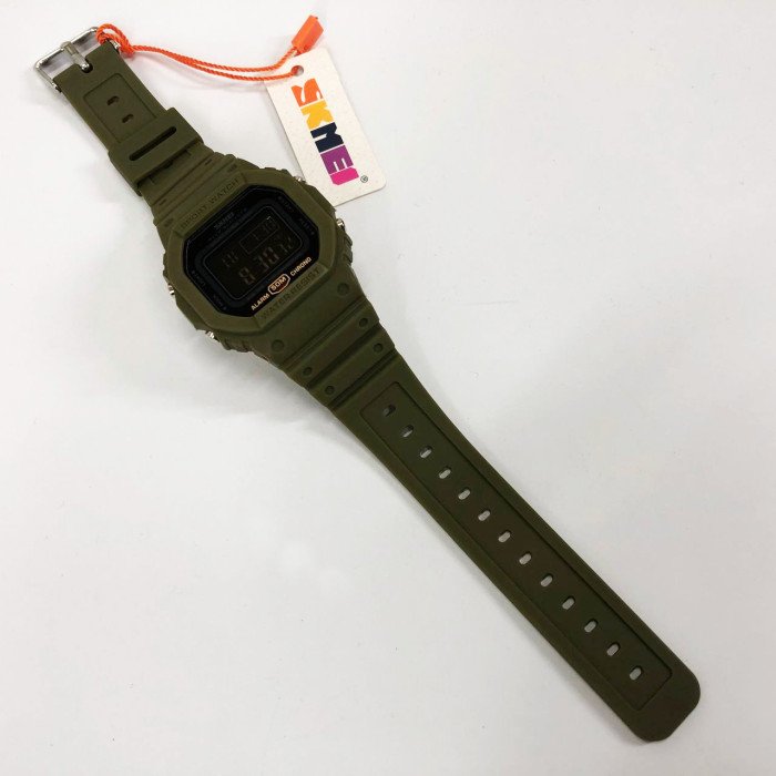 Годинник наручний чоловічий SKMEI 1628AGBK, оригінальний чоловічий годинник, брендовий чоловічий годинник