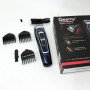 Машинка для стрижки GEMEI GM-6115, машинка для стрижки бездротова. Колір: синій